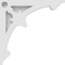 Ekena Millwork Sellek Architectural Grade PVC Corbel, 1 7/8"W X 14"D X 14"H CORP01X14X14SK - alternate 2